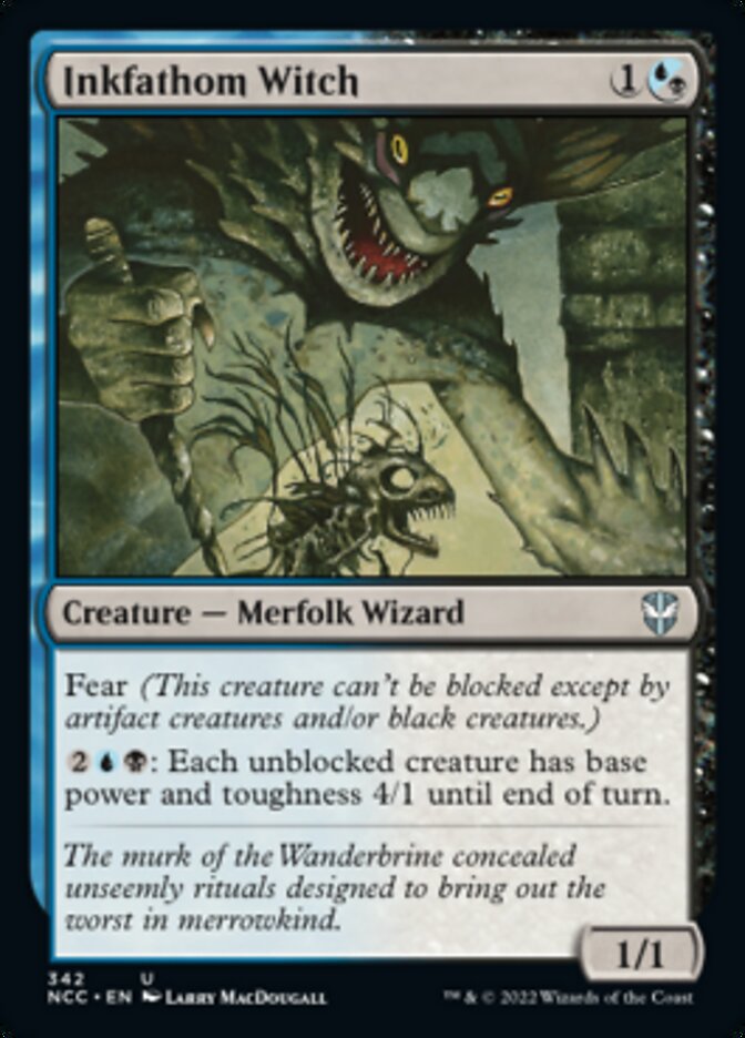 Inkfathom Witch [Streets of New Capenna Commander] | Total Play