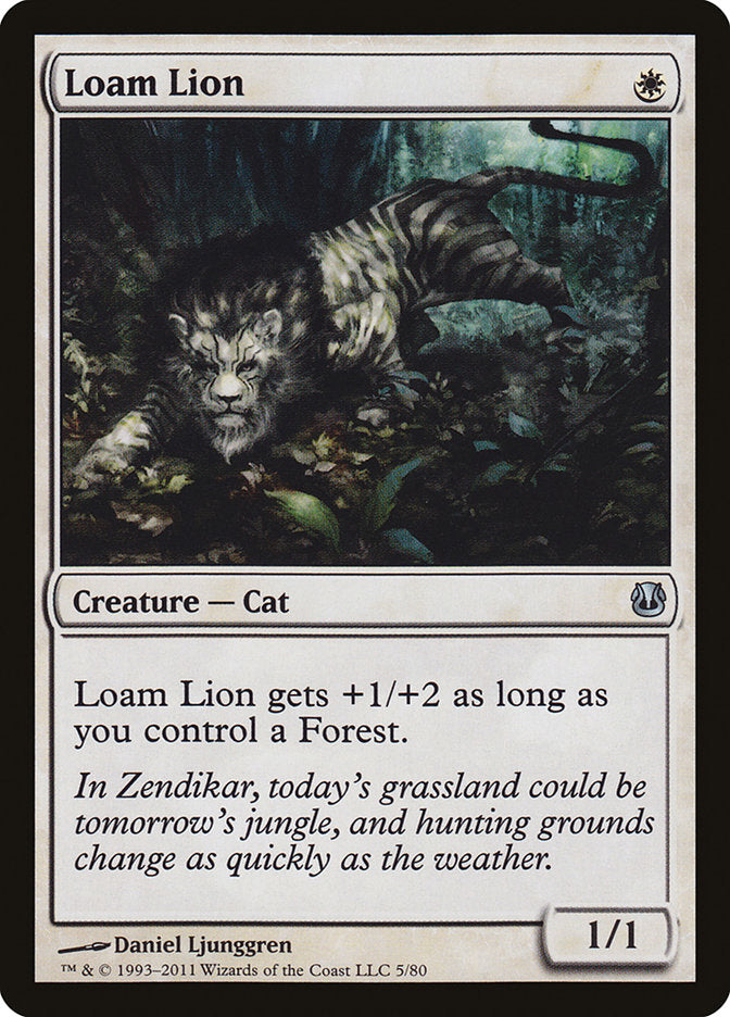 Loam Lion [Duel Decks: Ajani vs. Nicol Bolas] | Total Play