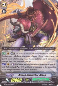Armed Instructor, Bison (BT08/020EN) [Blue Storm Armada] | Total Play