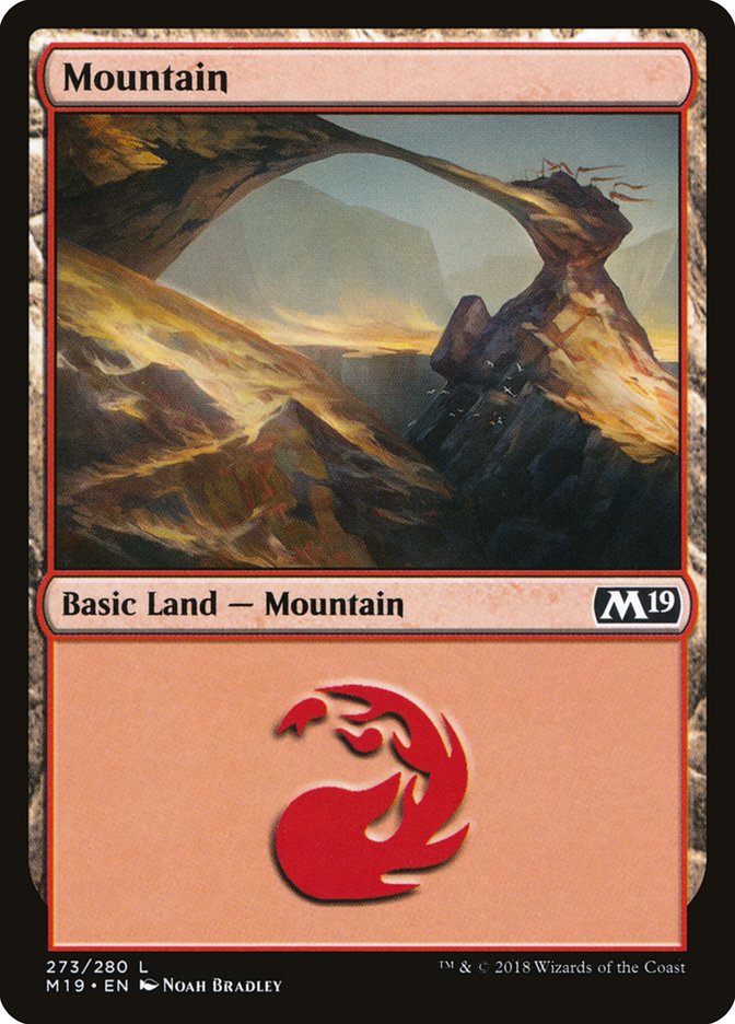 Mountain (273) [Core Set 2019] | Total Play