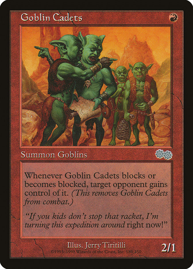 Goblin Cadets [Urza's Saga] | Total Play