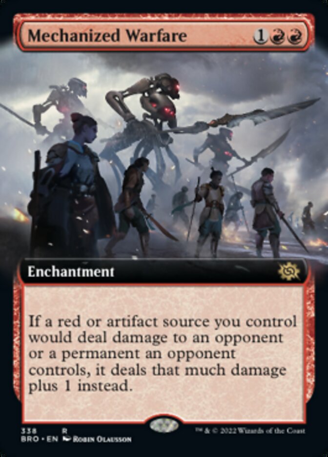 Mechanized Warfare (Extended Art) [The Brothers' War] | Total Play