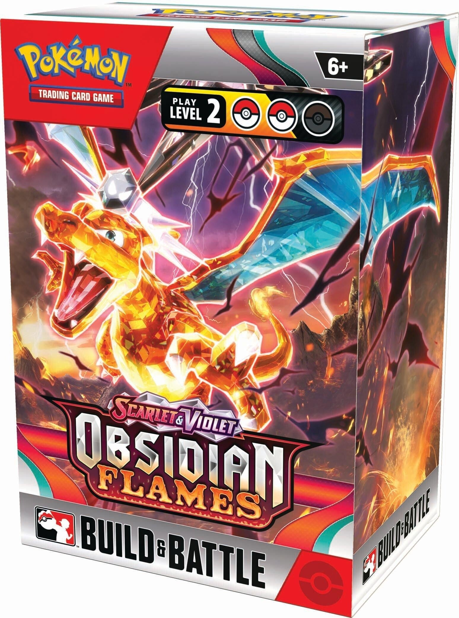 Scarlet & Violet: Obsidian Flames - Build and Battle Box | Total Play