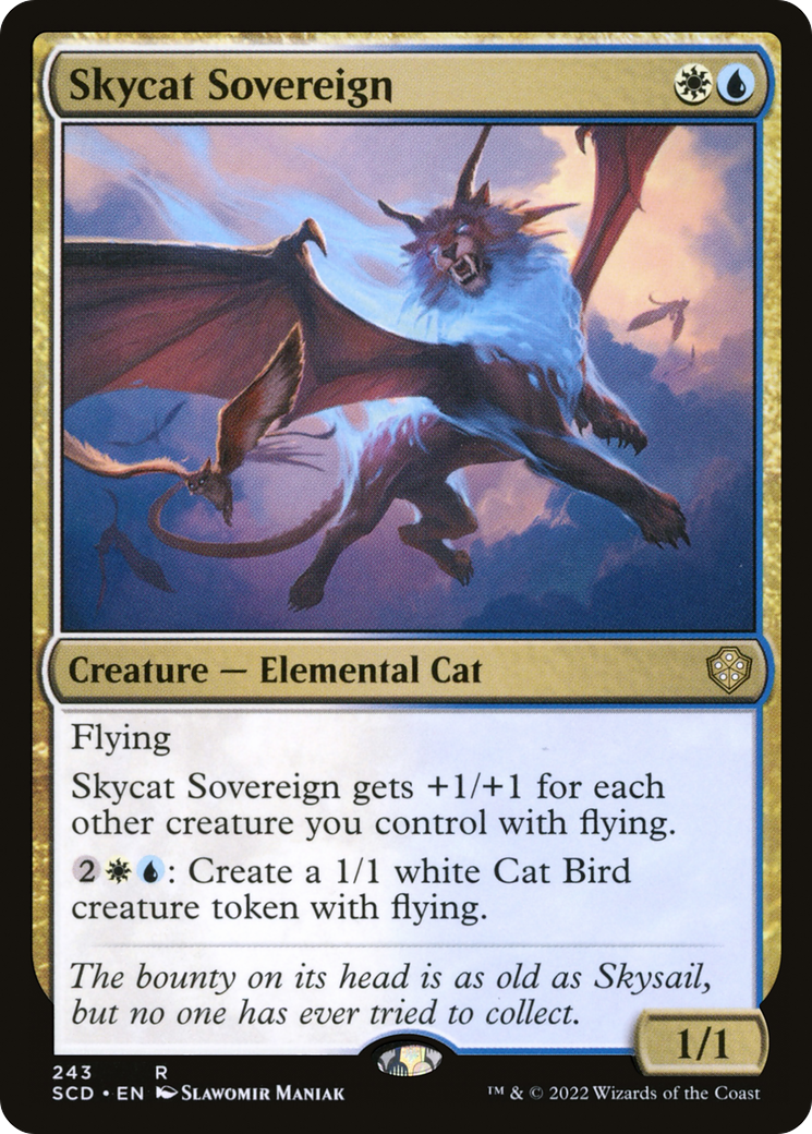 Skycat Sovereign [Starter Commander Decks] | Total Play