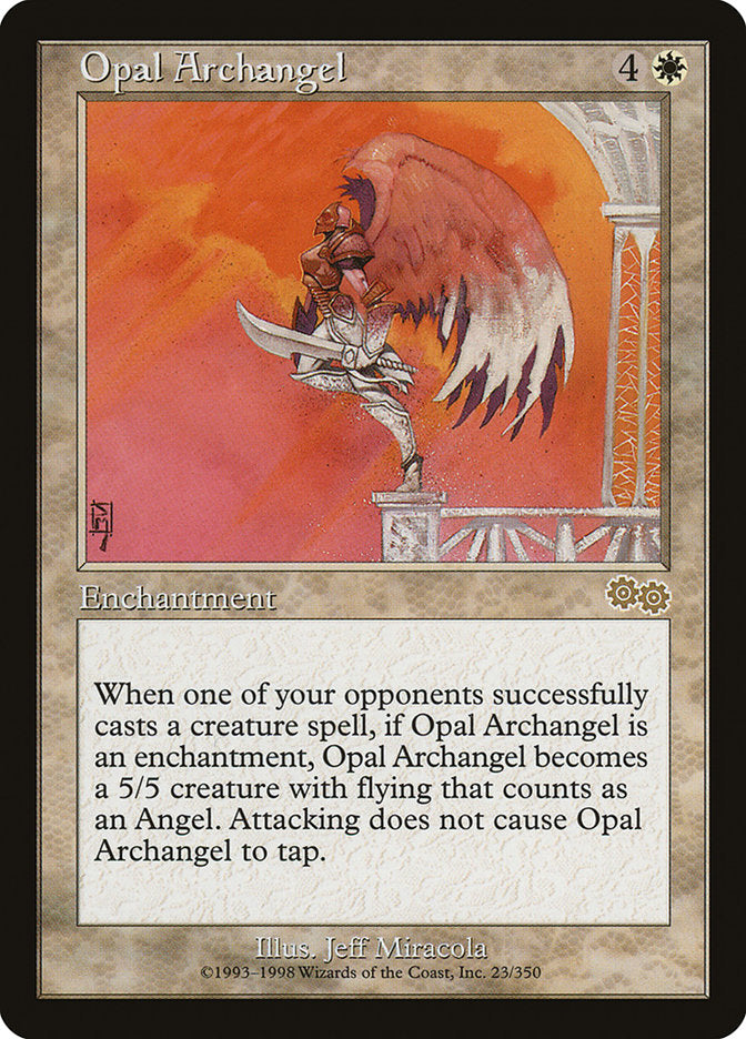 Opal Archangel [Urza's Saga] | Total Play