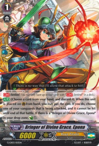 Bringer of Divine Grace, Epona (G-LD03/013EN) [G-Legend Deck Vol.3: The Blaster] | Total Play