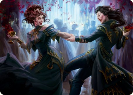 Falkenrath Celebrants 1 Art Card [Innistrad: Crimson Vow Art Series] | Total Play