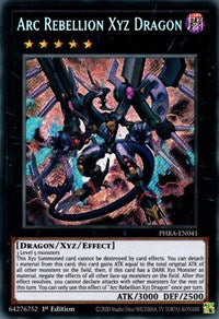 Arc Rebellion Xyz Dragon [PHRA-EN041] Secret Rare | Total Play