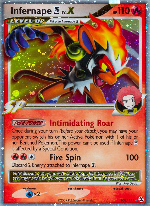 Infernape LV.X (108/111) [Platinum: Rising Rivals] | Total Play