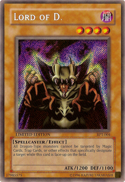 Lord of D. [BPT-004] Secret Rare | Total Play