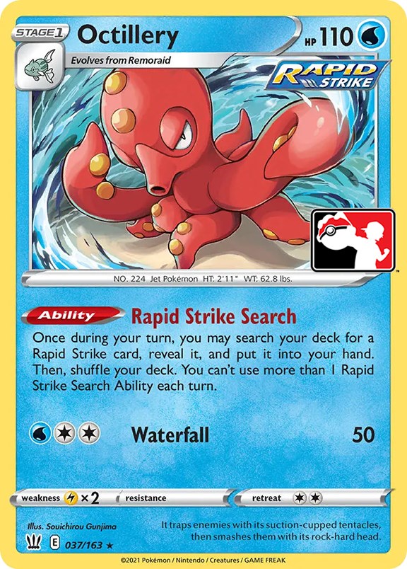 Octillery (037/163) [Prize Pack Series One] | Total Play