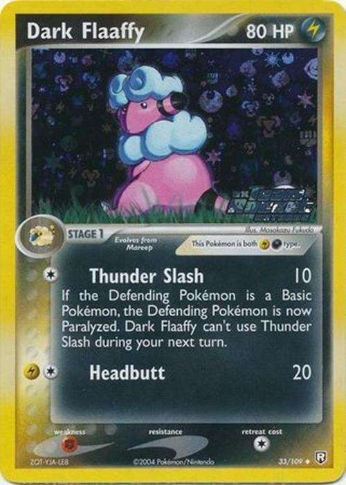 Dark Flaaffy (33/109) (Stamped) [EX: Team Rocket Returns] | Total Play