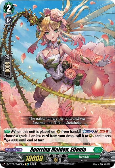 Spurring Maiden, Ellenia (D-BT09/Re05EN) [Dragontree Invasion] | Total Play