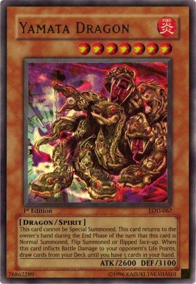 Yamata Dragon [LOD-067] Ultra Rare | Total Play