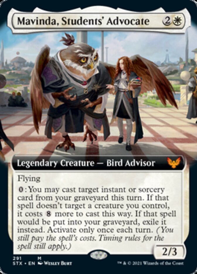 Mavinda, Students' Advocate (Extended Art) [Strixhaven: School of Mages] | Total Play