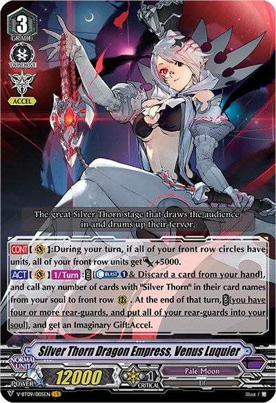 Silver Thorn Dragon Empress, Venus Luquier (V-BT09/005EN) [Butterfly d'Moonlight] | Total Play