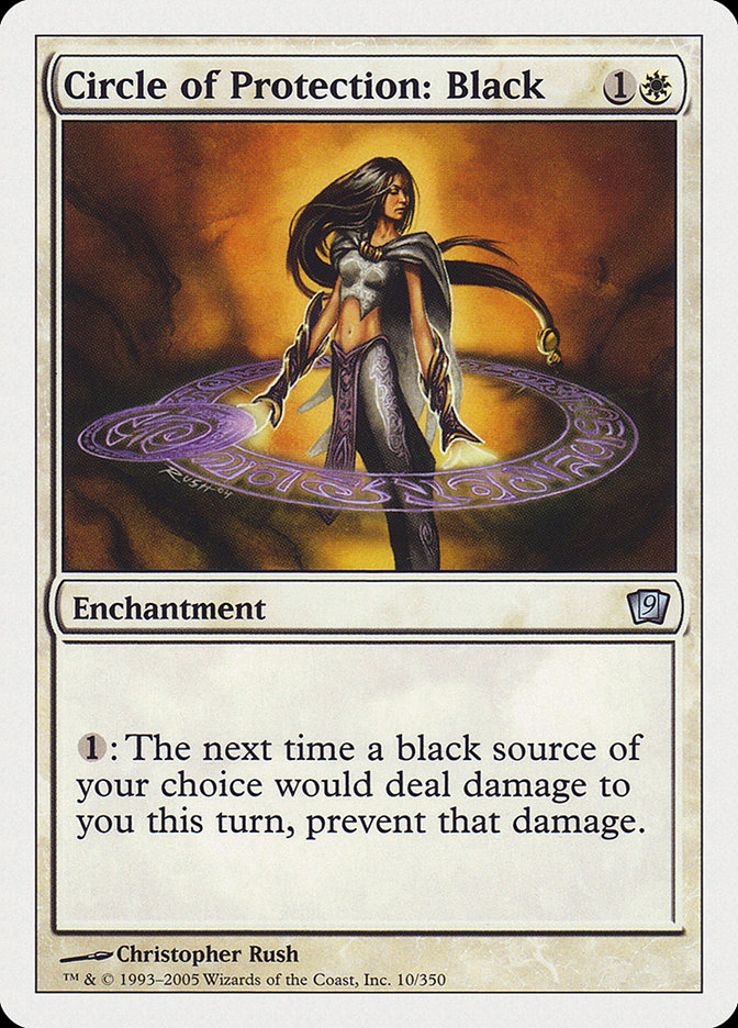 Circle of Protection: Black [Ninth Edition] | Total Play