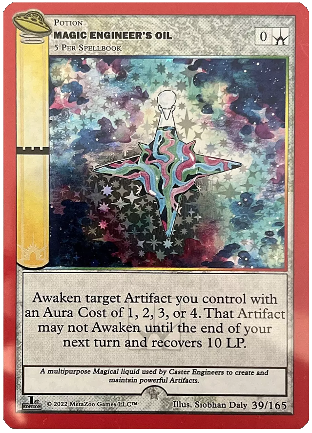 Magic Engineers Oil [Cryptid Nation: UFO First Edition] | Total Play