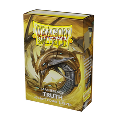 Dragon Shield: Japanese Size 60ct Art Sleeves - Truth (Dual Matte) | Total Play