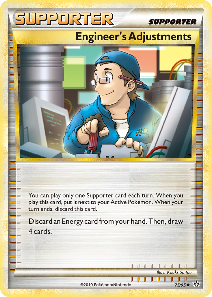 Engineer's Adjustments (75/95) [HeartGold & SoulSilver: Unleashed] | Total Play