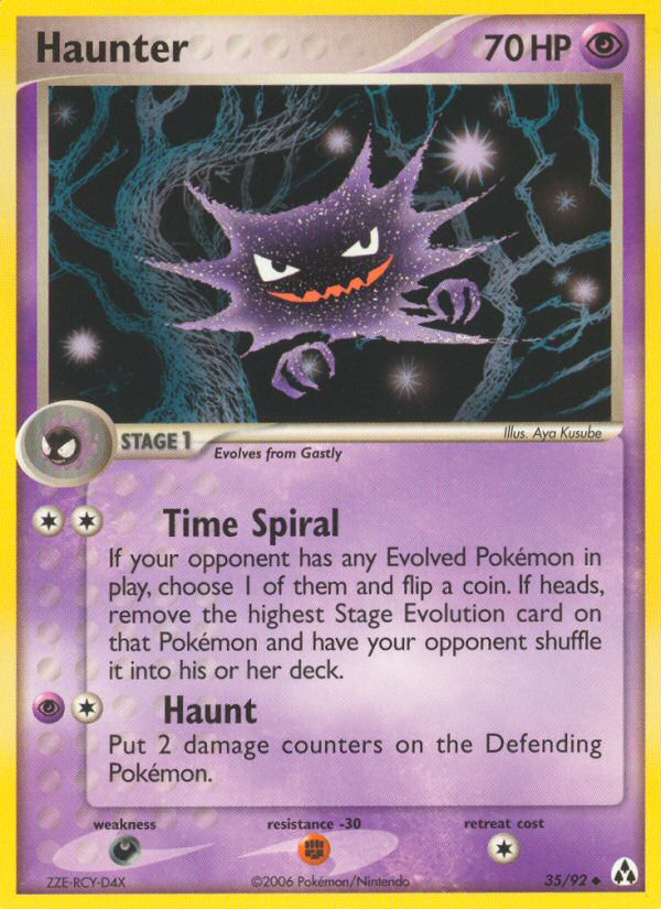 Haunter (35/92) [EX: Legend Maker] | Total Play