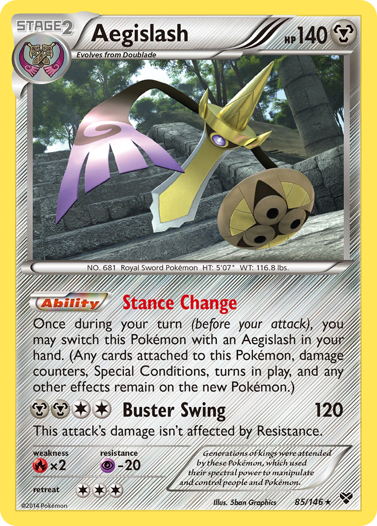 Aegislash (85/146) [XY: Base Set] | Total Play