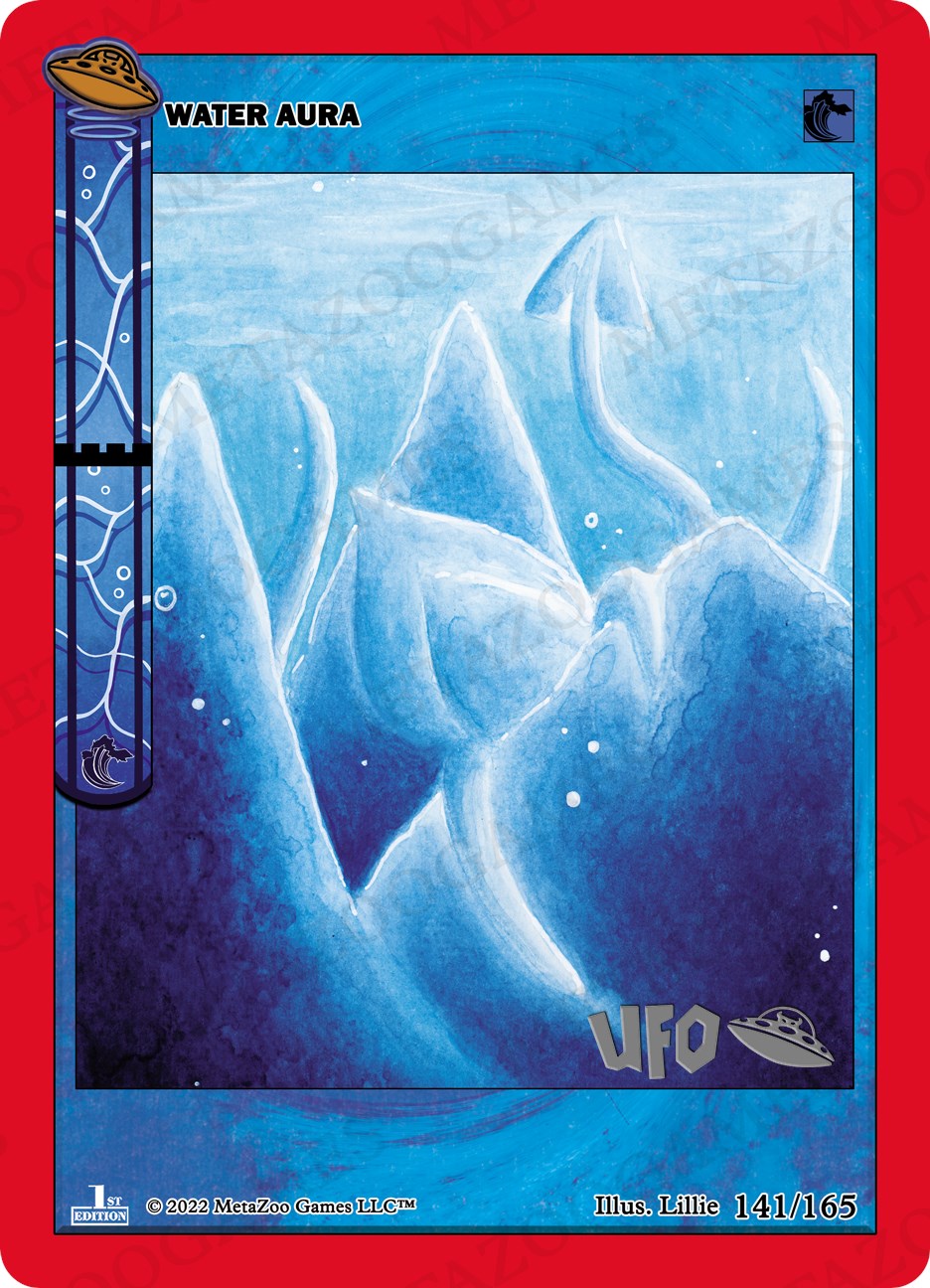 Water Aura [Cryptid Nation: UFO First Edition Spoiler Pack] | Total Play