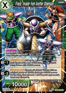 Frieza, Invader from Another Dimension (BT13-063) [Supreme Rivalry] | Total Play