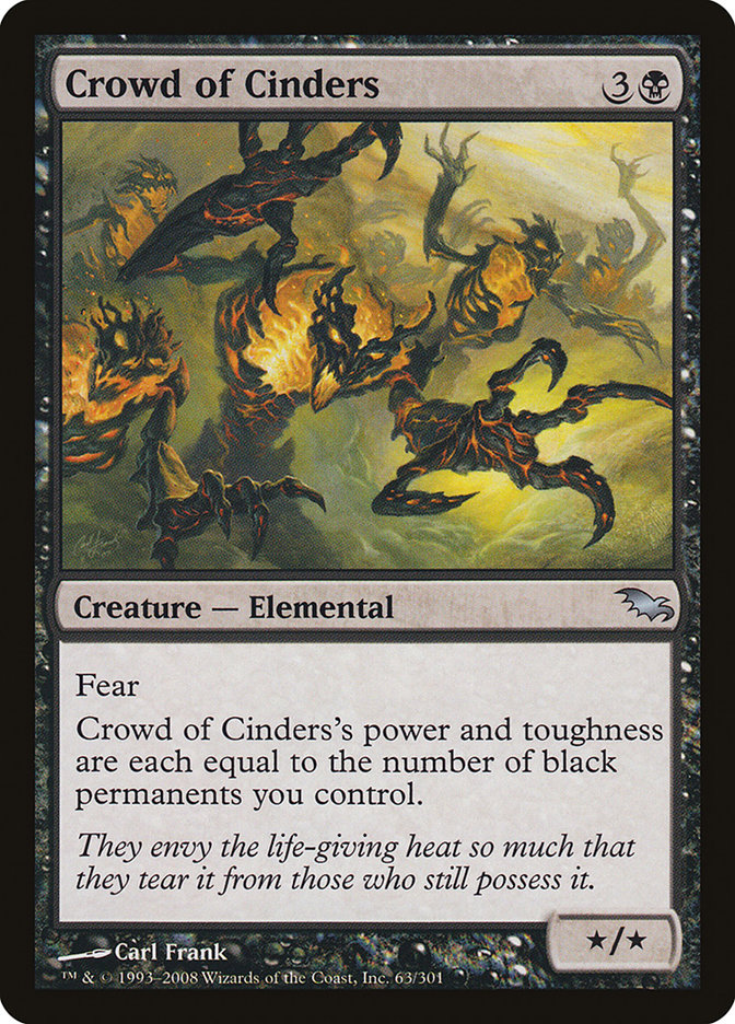 Crowd of Cinders [Shadowmoor] | Total Play