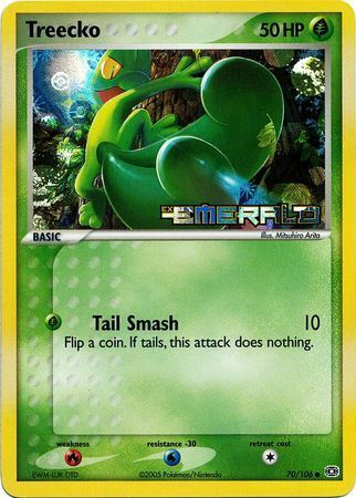 Treecko (70/106) (Stamped) [EX: Emerald] | Total Play