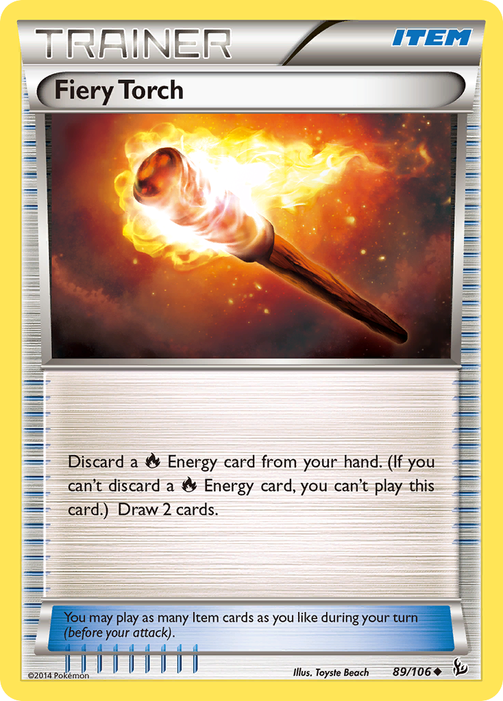 Fiery Torch (89/106) [XY: Flashfire] | Total Play