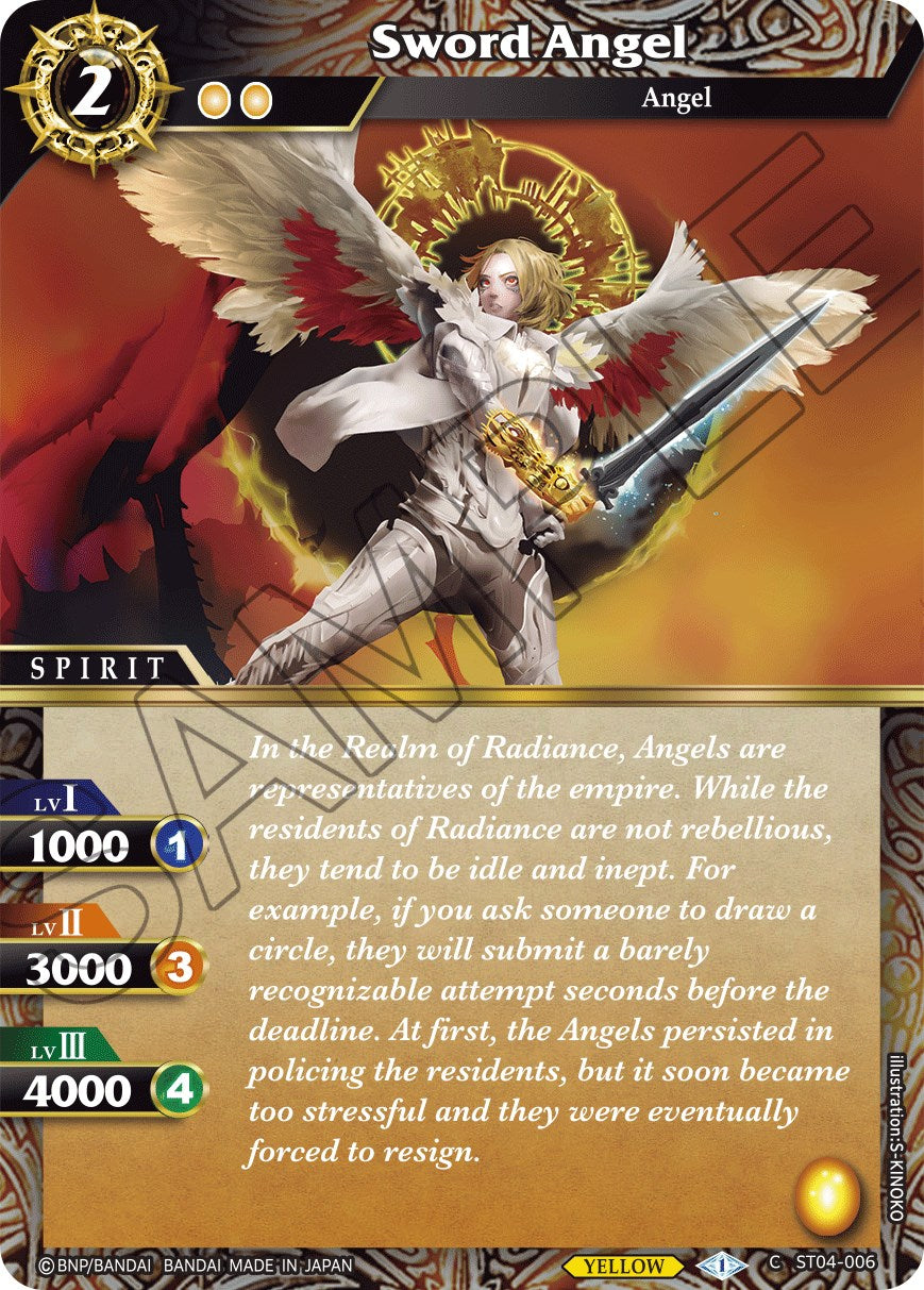 Sword Angel (ST04-006) [Starter Deck 04: Forbidden Magic] | Total Play
