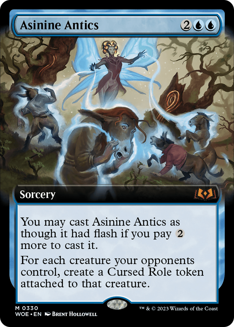 Asinine Antics (Extended Art) [Wilds of Eldraine] | Total Play