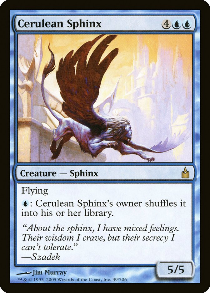 Cerulean Sphinx [Ravnica: City of Guilds] | Total Play