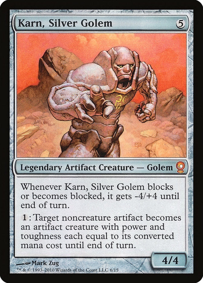Karn, Silver Golem [From the Vault: Relics] | Total Play