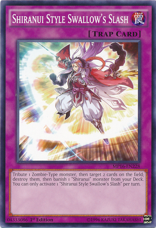Shiranui Style Swallow's Slash [MP16-EN228] Common | Total Play