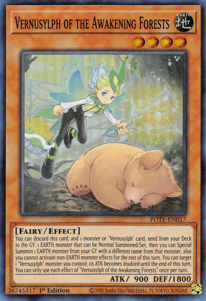 Vernusylph of the Awakening Forests [POTE-EN017] Super Rare | Total Play