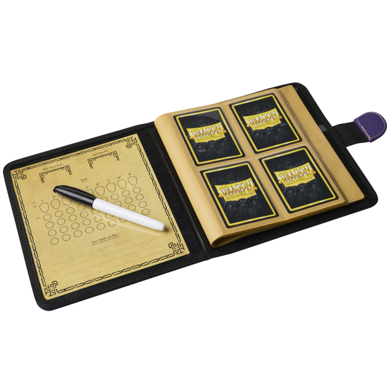 Dragon Shield: Spell Codex - Purple (160 Slots) | Total Play