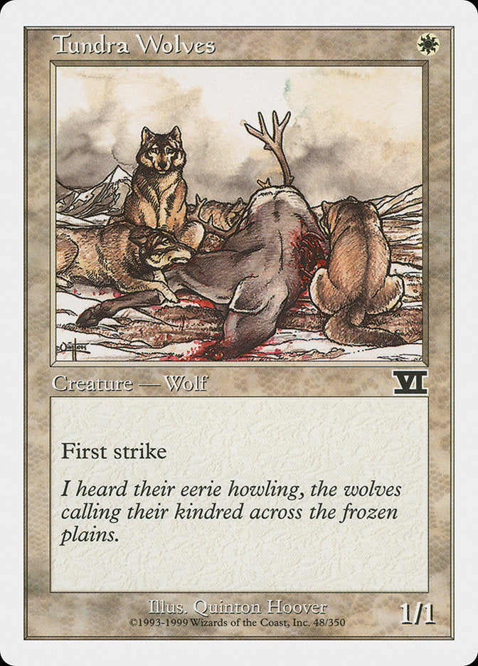 Tundra Wolves [Classic Sixth Edition] | Total Play