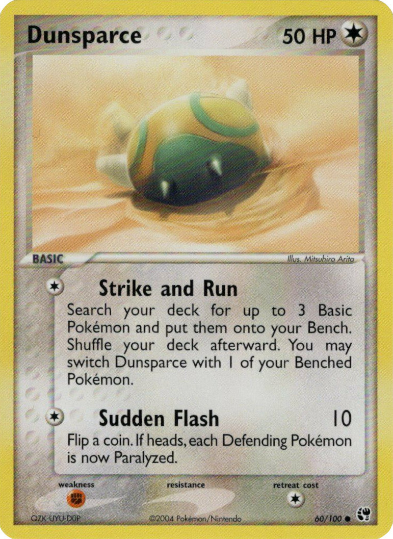 Dunsparce (60/100) [EX: Battle Stadium] | Total Play