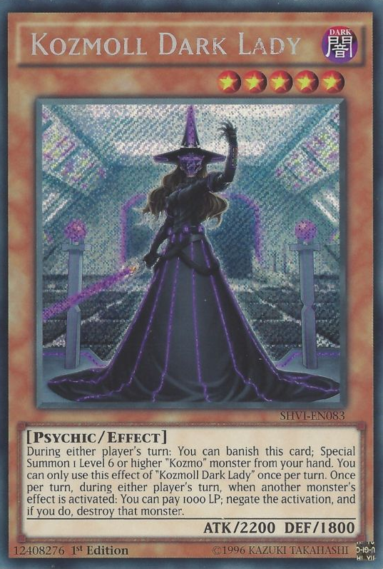 Kozmoll Dark Lady [SHVI-EN083] Secret Rare | Total Play