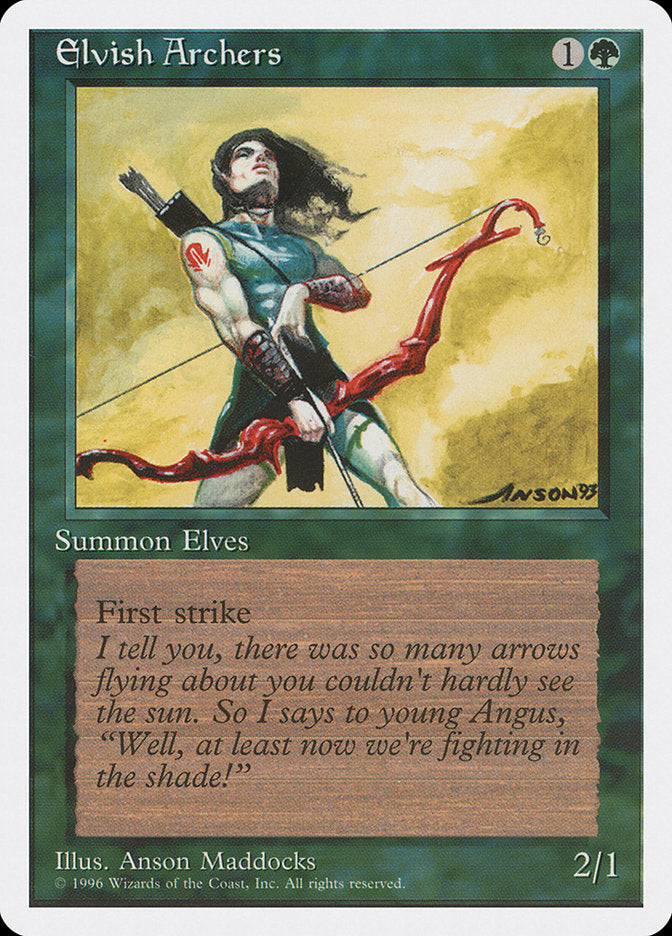 Elvish Archers [Introductory Two-Player Set] | Total Play