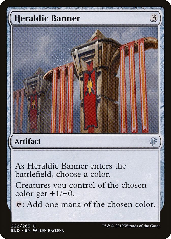 Heraldic Banner [Throne of Eldraine] | Total Play