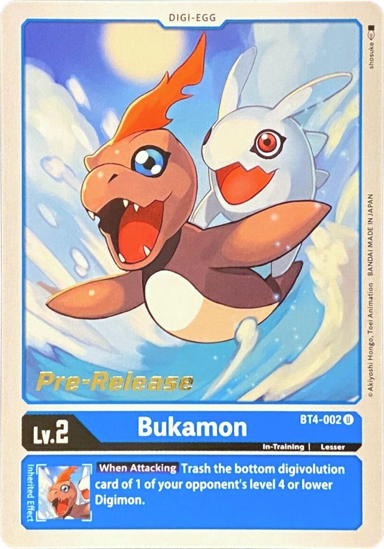 Bukamon [BT4-002] [Great Legend Pre-Release Promos] | Total Play