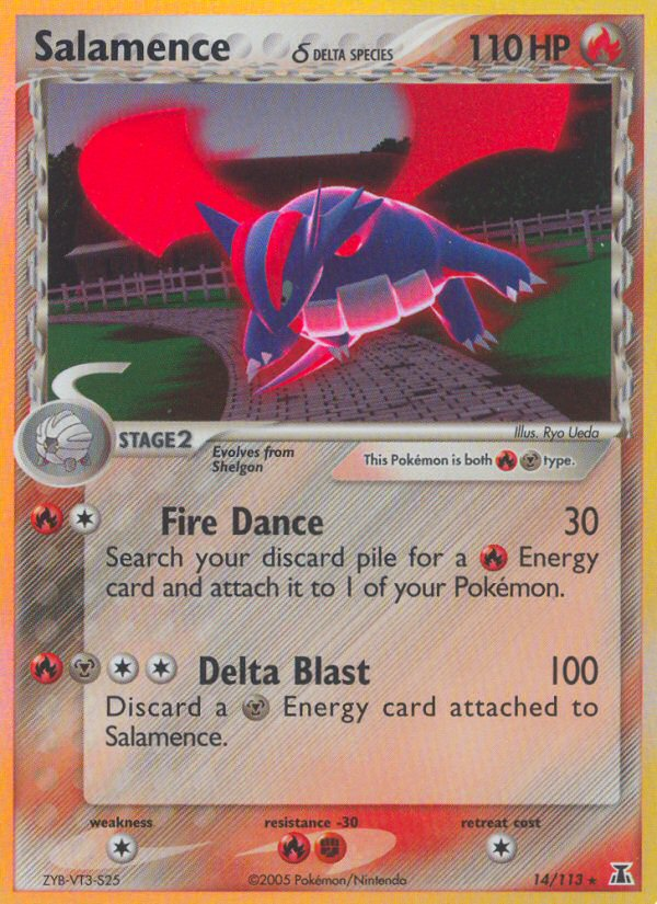 Salamence (14/113) (Delta Species) [EX: Delta Species] | Total Play