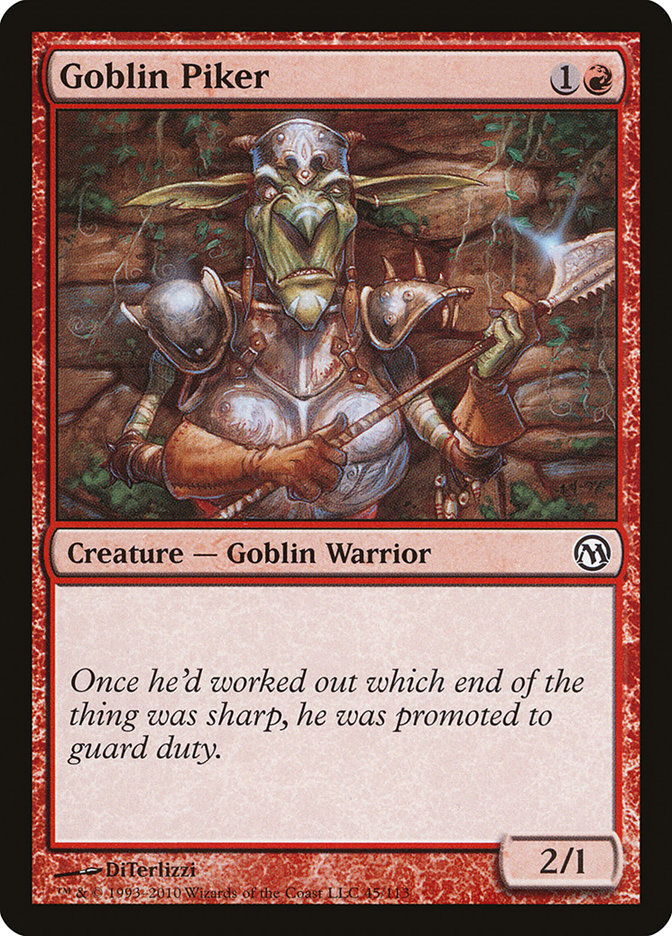 Goblin Piker [Duels of the Planeswalkers] | Total Play