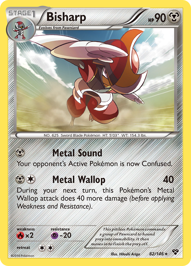 Bisharp (82/146) [XY: Base Set] | Total Play