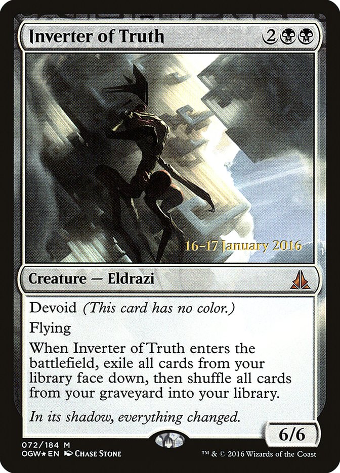 Inverter of Truth [Oath of the Gatewatch Prerelease Promos] | Total Play