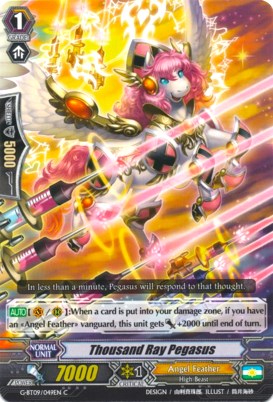 Thousand Ray Pegasus (G-BT09/049EN) [Divine Dragon Caper] | Total Play