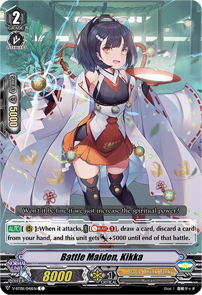 Battle Maiden, Kikka (V-BT08/048EN C) [Silverdust Blaze] | Total Play